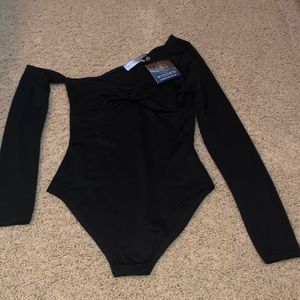 NWT!!!! One shoulder bodysuit